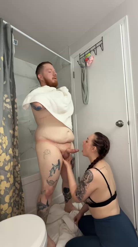 Fresh out of the shower