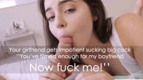 She deserves big dick