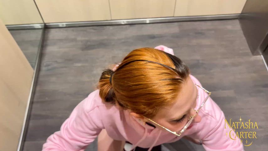 my drunk gf didn’t want to wait for privacy