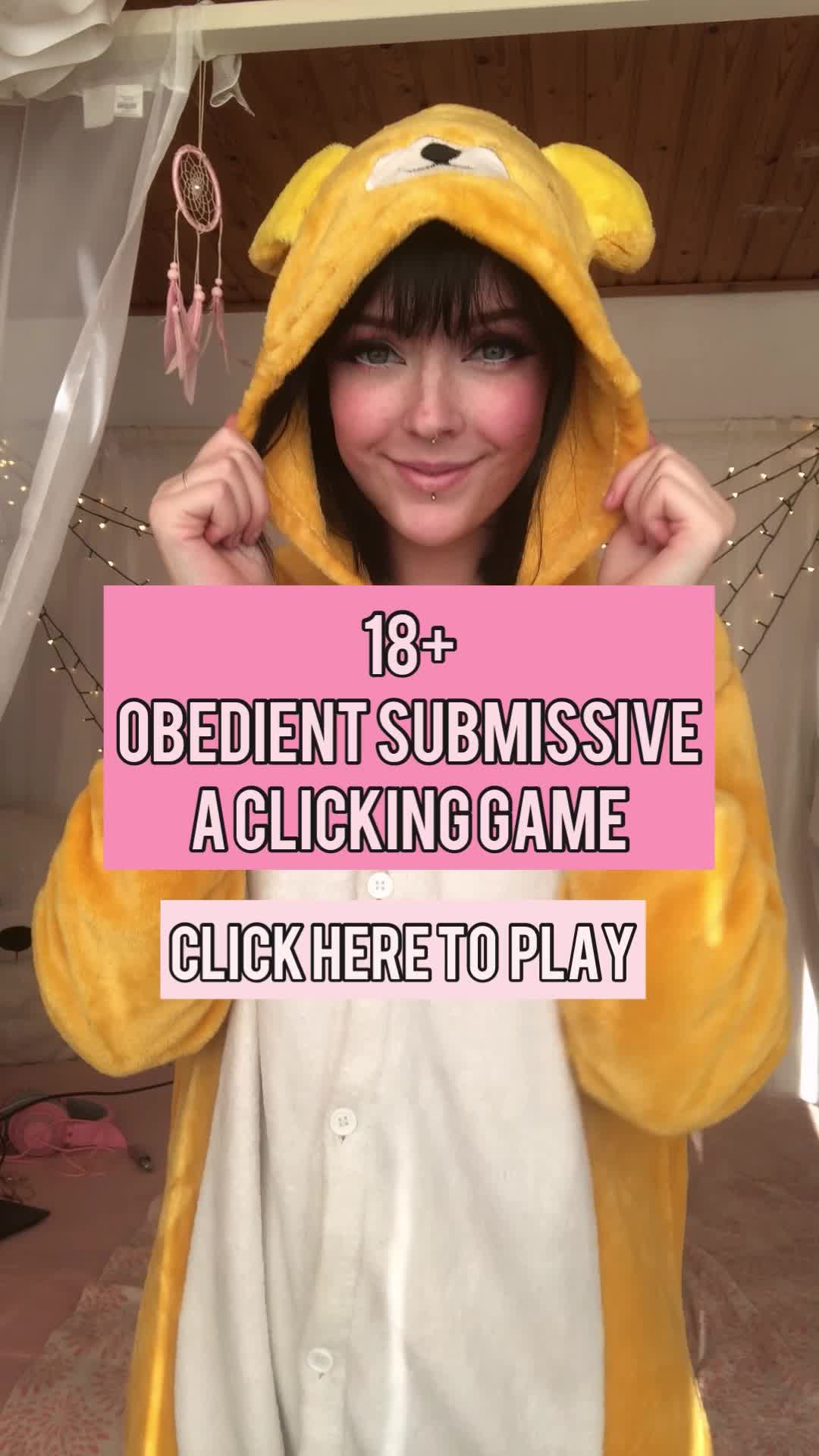 I’ll be uploading the full 8 min game to my onlyfans in less than 24 hours! Please come play with an obedient slut like me?💖