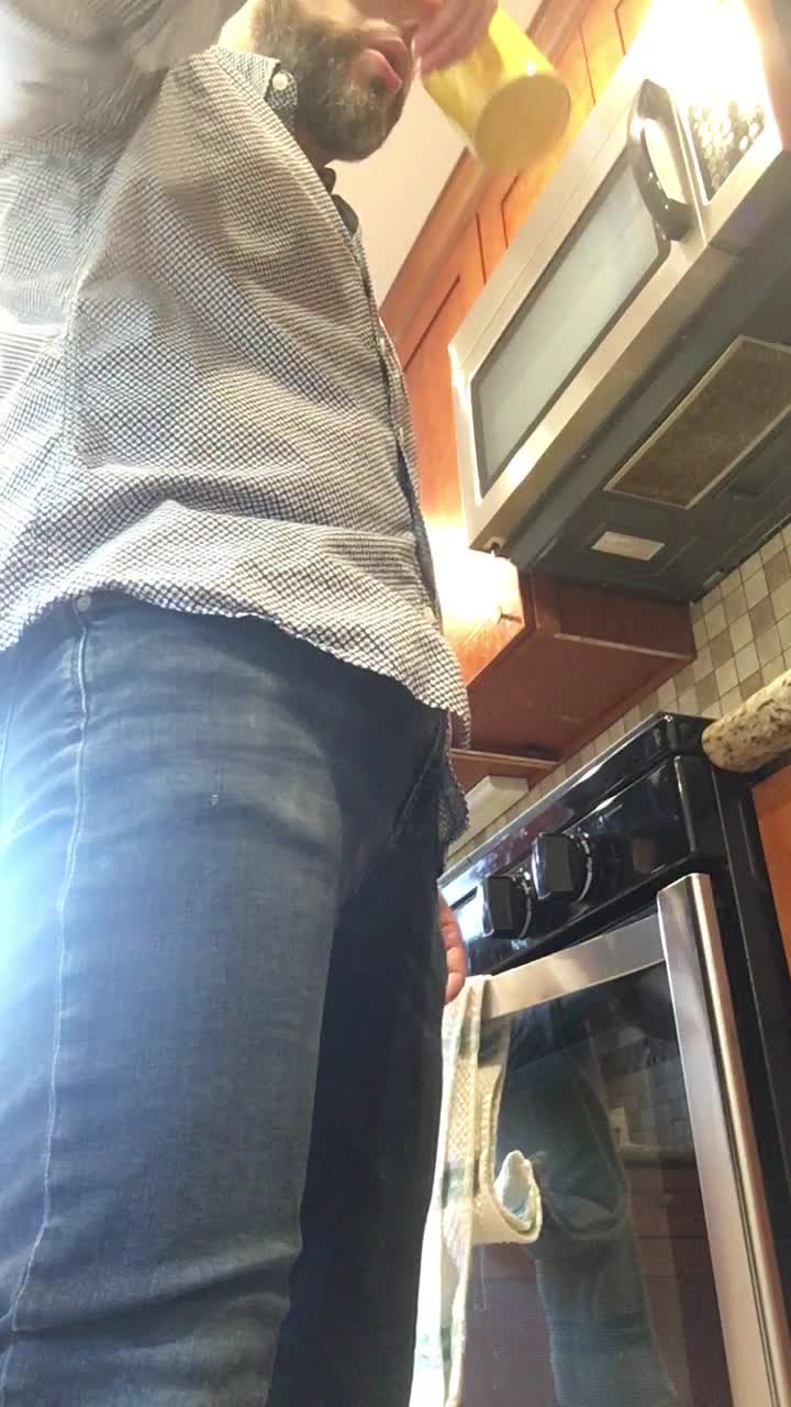 When you're getting ready for work, but horny af