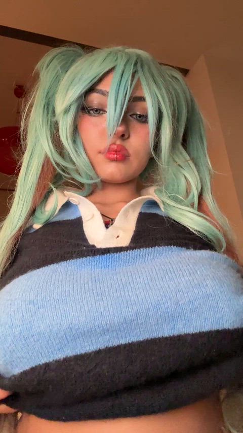 Amateur Big Tits Teen Tits Porn GIF by beila_cosplay