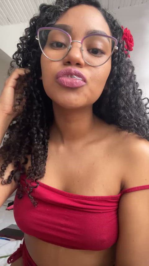 I bet you'd love this saliva running all over your face