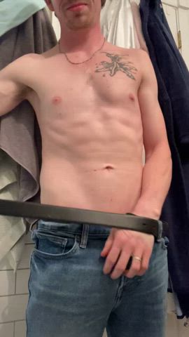Abs Big Dick Strip Porn GIF by docswayzee
