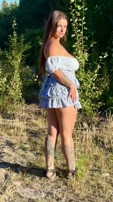 Sundress weather is ending, so here is one more for the road