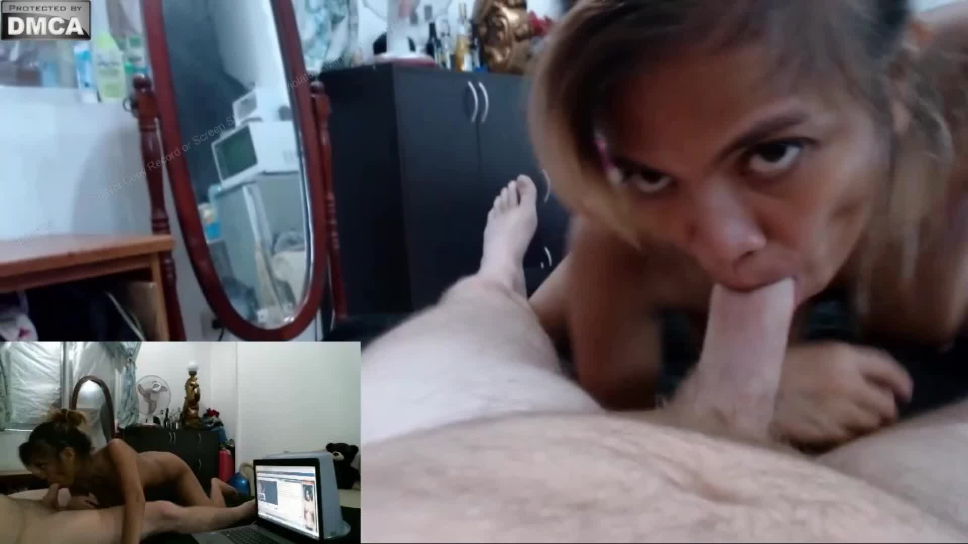 Blowjob Double Cam View 1 Porn GIF by SxyGamingCouple
