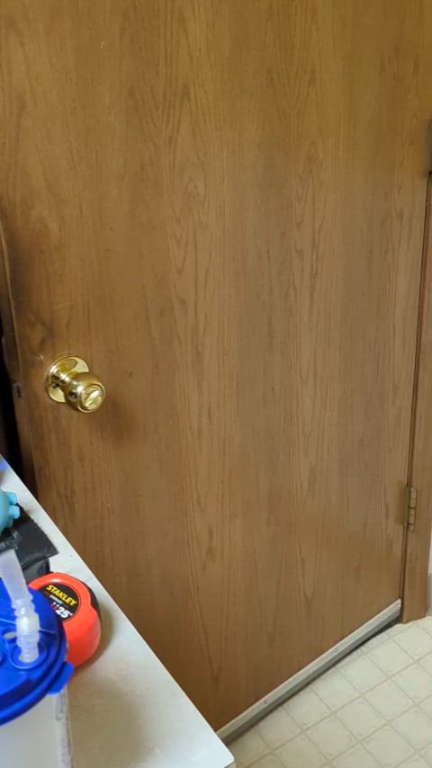 That is my husband's hand, that's not my husband's cum