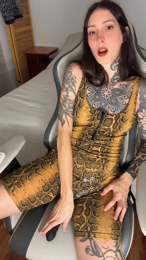 Tattooed Latina Goddess - Femdom & All Fetishes - Custom Content DM me on my OnlyFans thumbnail