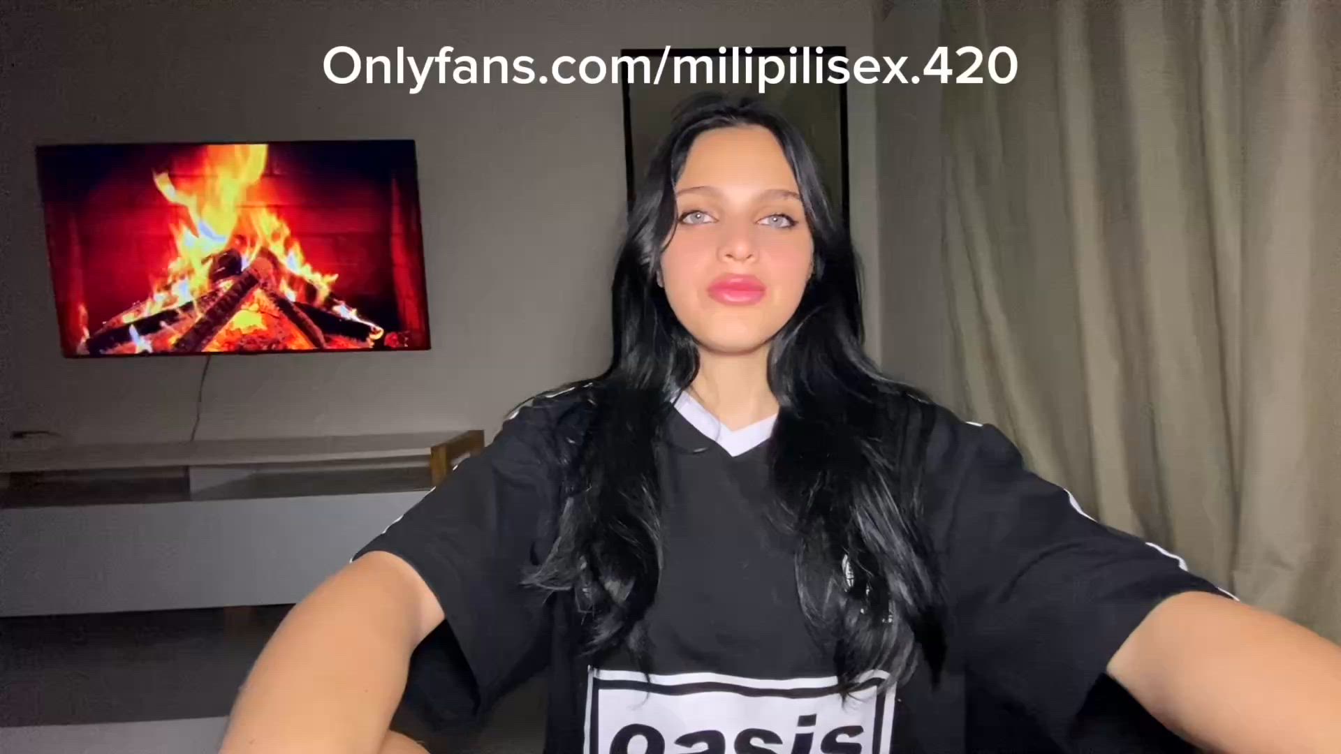 The girl who never gets tired of sucking dick..
