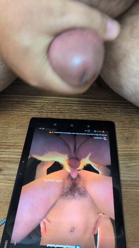 My first tribute had to be for this sexy hairy couple. Every time I see your contents my cock gets hard 🥵