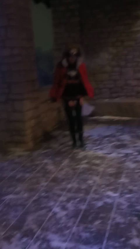 Got a creampie at a busy park popular for it's holiday display.