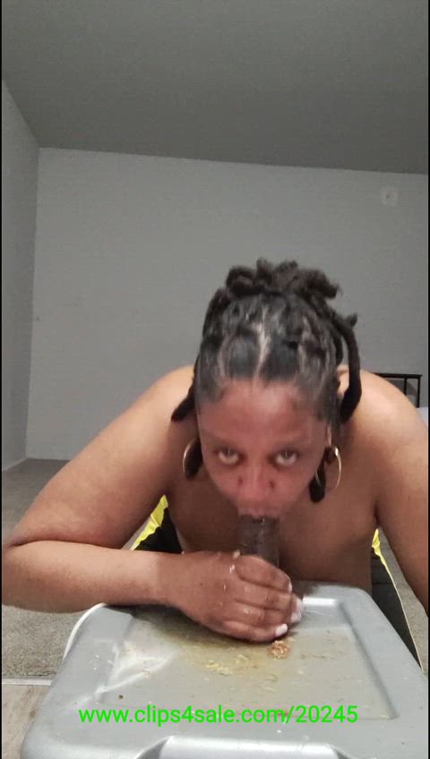 Sexy deepthroating puke