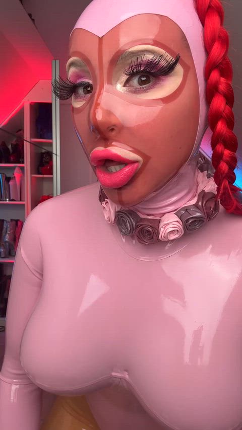 Big Tits Fetish Kinky Latex Latex Gloves OnlyFans Rubber Sex Toy Toy Toys Porn GIF by missfetilicious