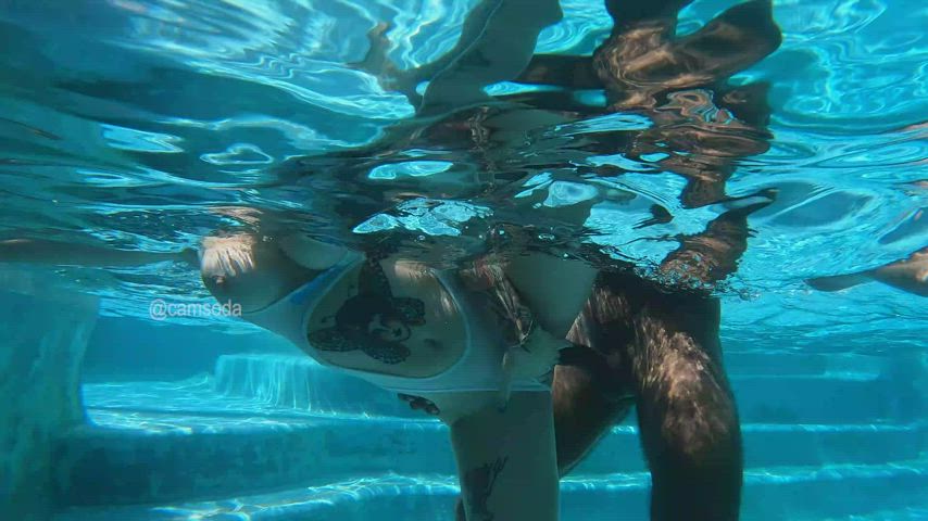 Amateur BBC Big Dick Big Tits Hardcore Pool Spreading Teen Underwear Porn GIF by camsoda