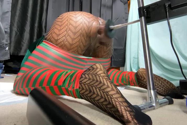 Naughty elf with big ass