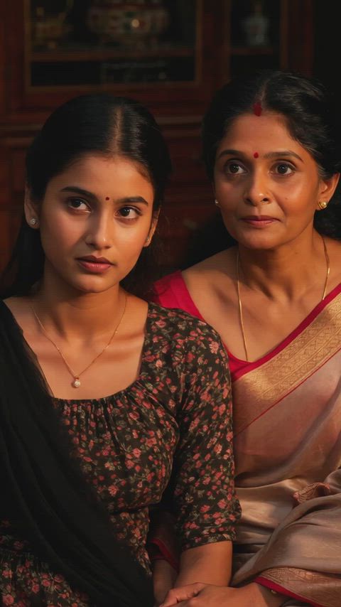 It falls upon the young girls of the house to make sure their men aren't stressed