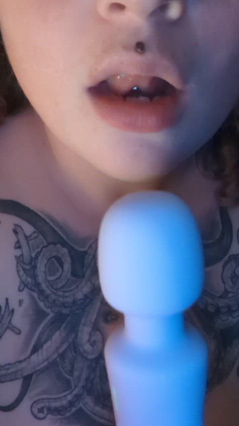 Toy tasting and tongue swallowing 🥵