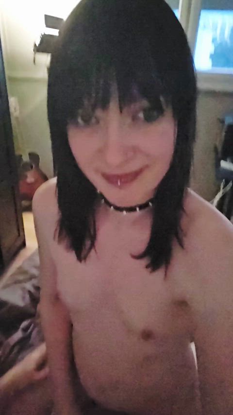 Alt Alternative Amateur Cowgirl Goth OnlyFans Pussy Riding Porn GIF by emilyretcher