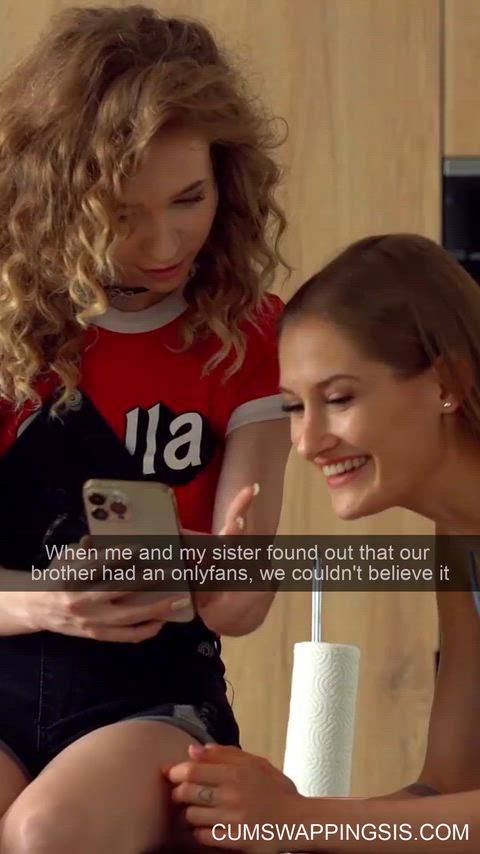 Me and my sister started filming adult content with our brother and we don't regret a thing