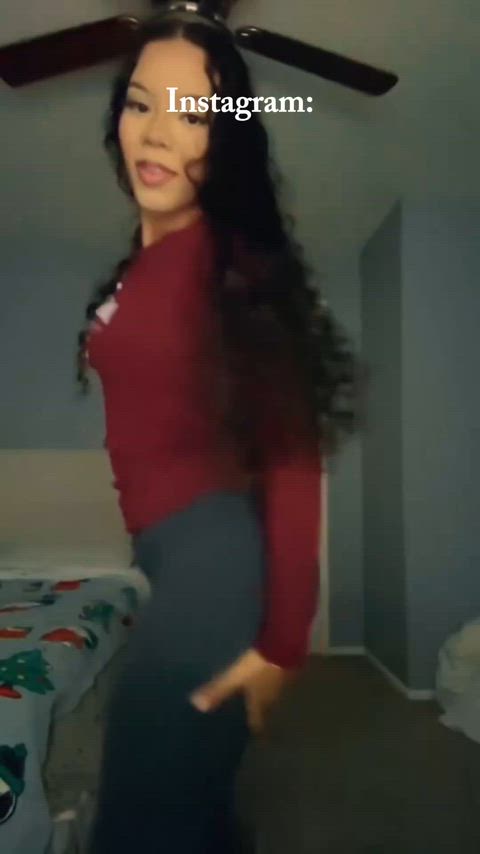 Amateur Big Big Ass Big Dick Dancing Ebony Petite Teen Twerking Porn GIF by slowmoejoe123