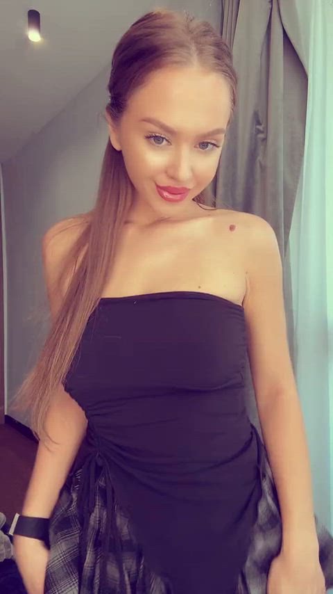 Big Tits Boobs Dress Mature NSFW Tits Porn GIF by maryamazing