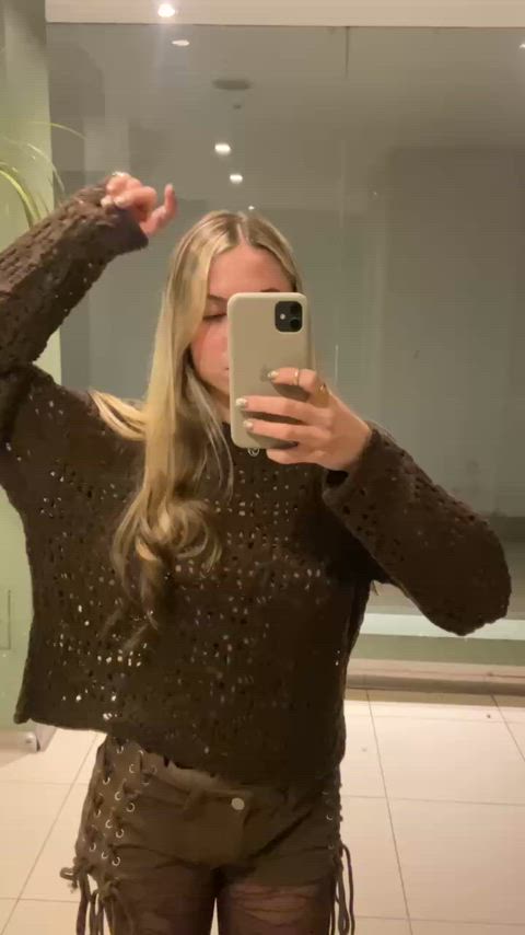 i hope i turn you on here in corridor and pound me when got home