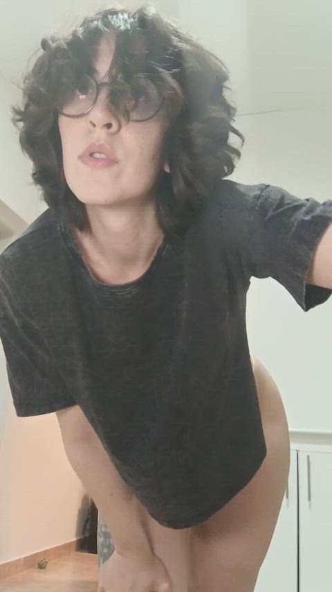 No makeup today, just being my silly self