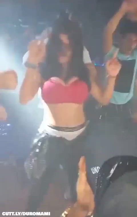 Amateur Big Tits Club Dancing Exhibitionist Flashing Nightclub Public Trashy Trashy Boners Porn GIF by duromami