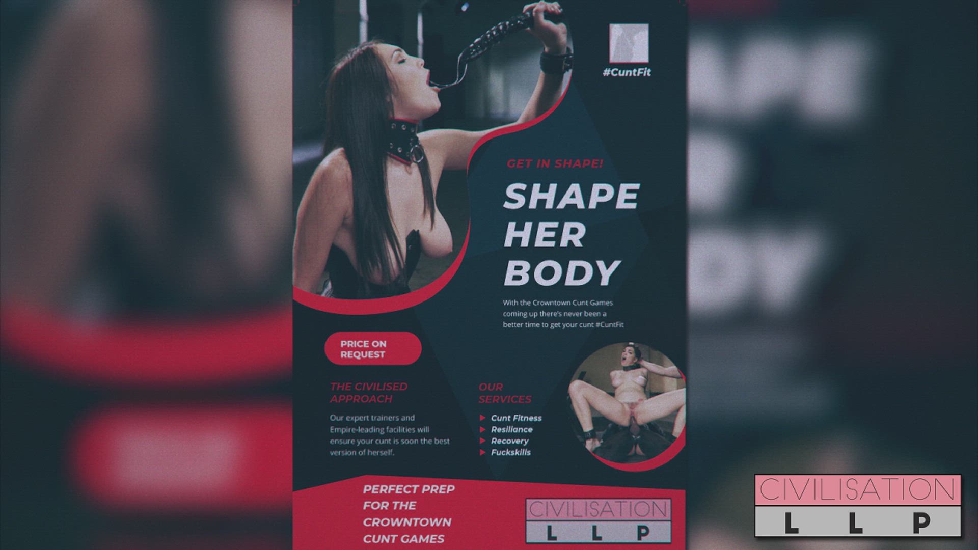 With the Crowntown Cunt Games coming up shortly there's never been a better time to get your cunt #CuntFit with a training program from Civilisation LLP.
