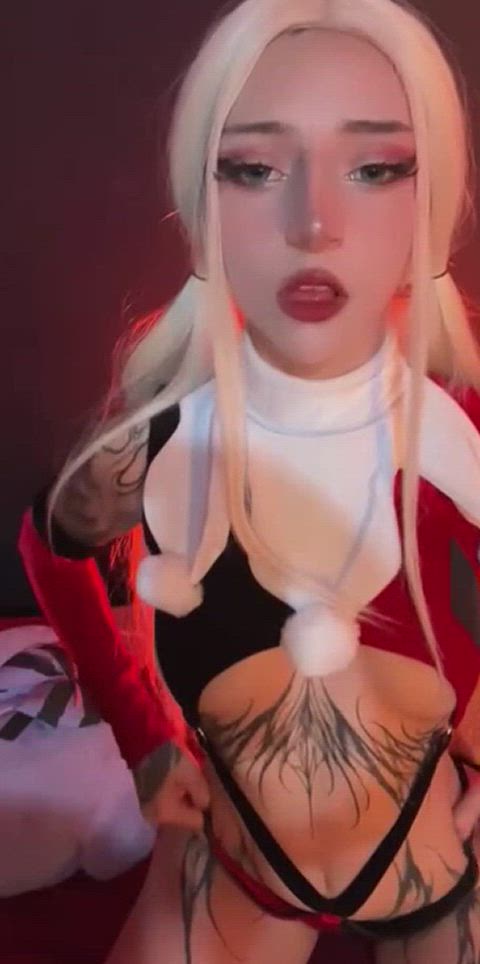 Harley Quinn ahegao face (Zoey)