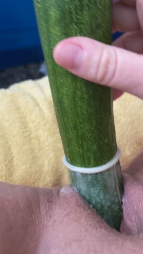 Cucumber salad? I'll make the dressing outside 😏