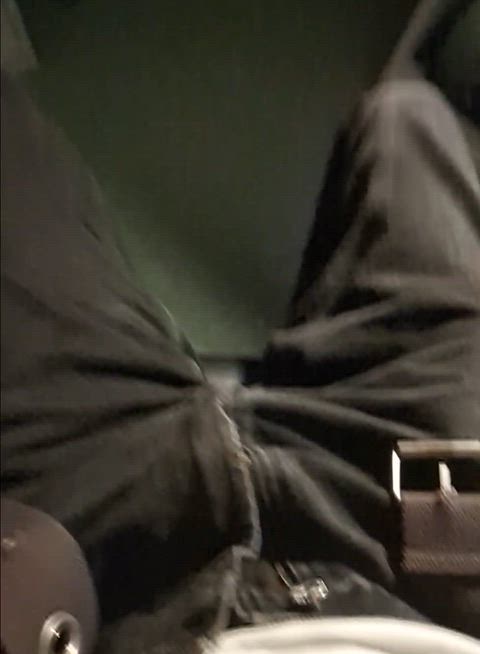 m19 I love stroking my fat cock while other people watch