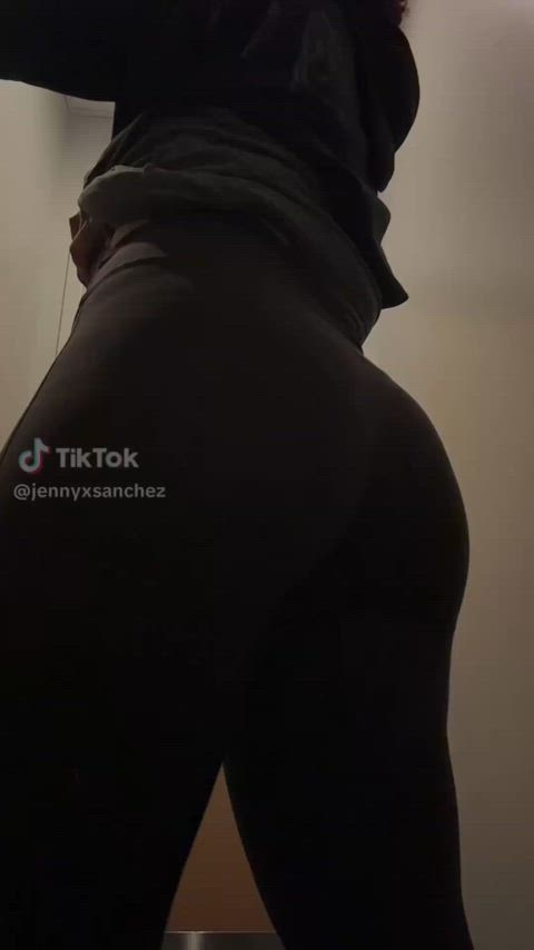 Amateur Ass Big Ass Booty Bubble Butt Ebony Latina MILF Thick TikTok Porn GIF by littlepiggies718