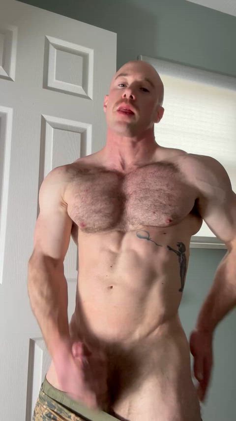 Feels so good stroking after the gym bro (31)