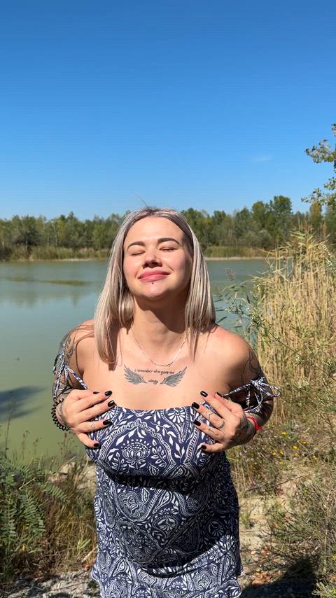 Come warm my tits with your hands