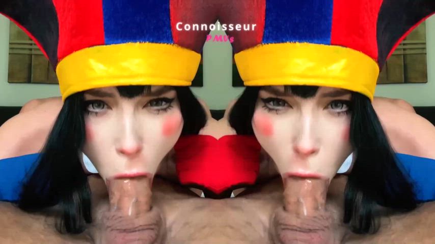 Spend all day getting dizzy for cosplaying e-sluts
