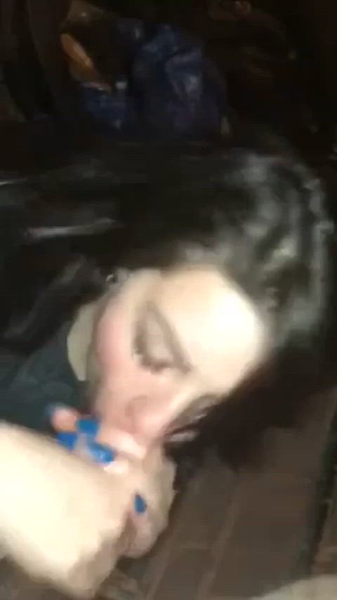 U Can Tell She Loves Suckin That Black Cock