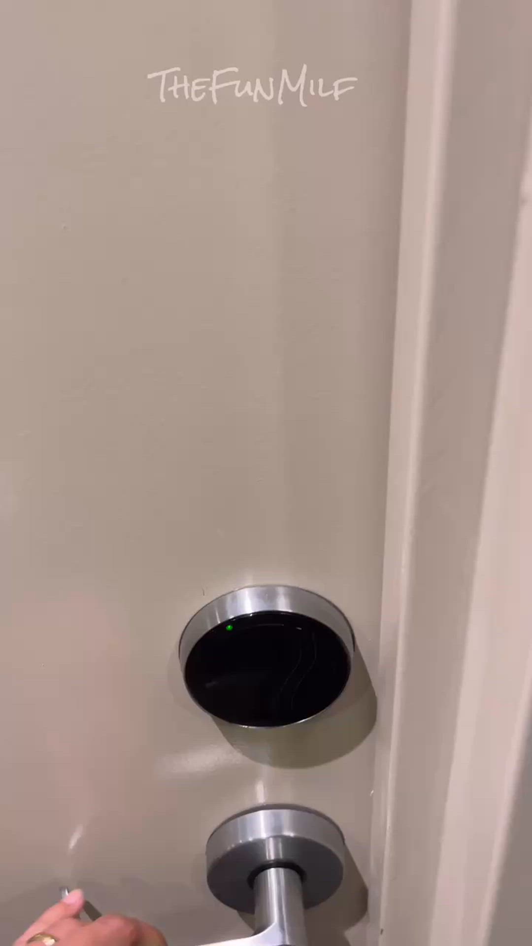 He walked in on me playing with myself!