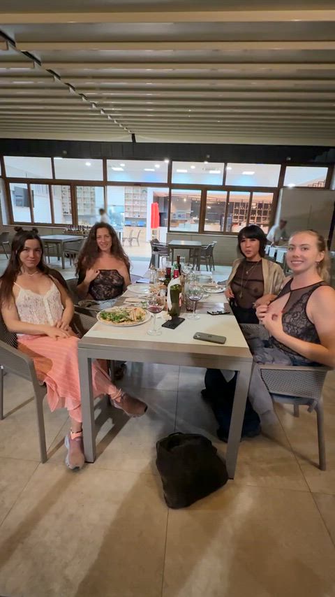 We promised to behave… that lasted about ten seconds