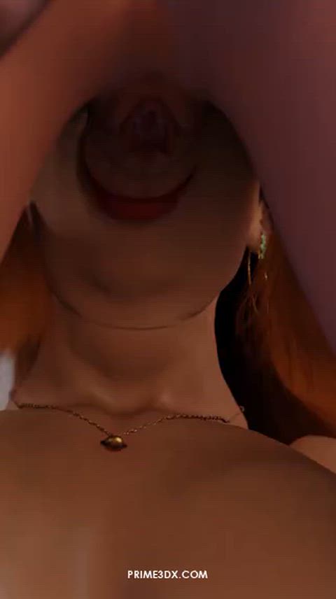 3D Animation Big Ass Big Dick Big Tits Blowjob Glasses Masturbating Shaved Pussy Stockings Porn GIF by adultprime