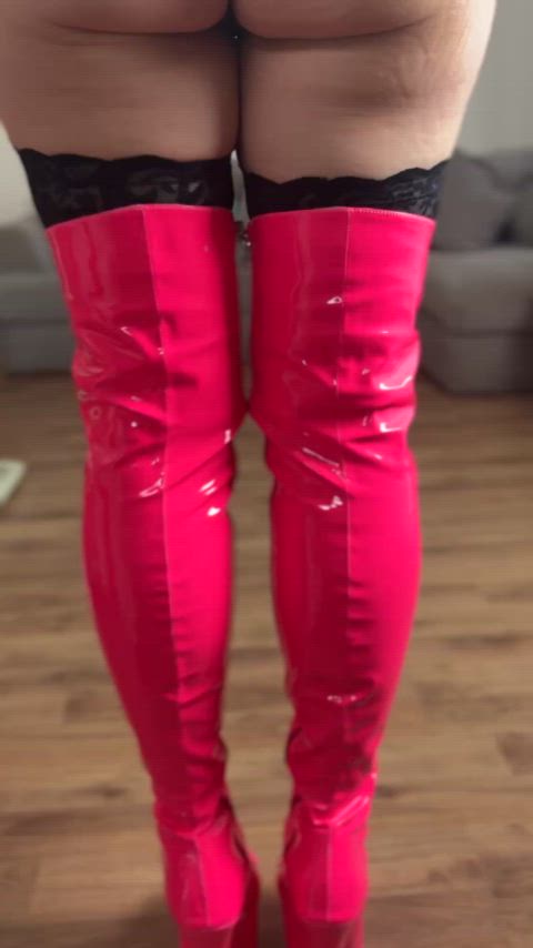 Bend me over and stuff me in these boots