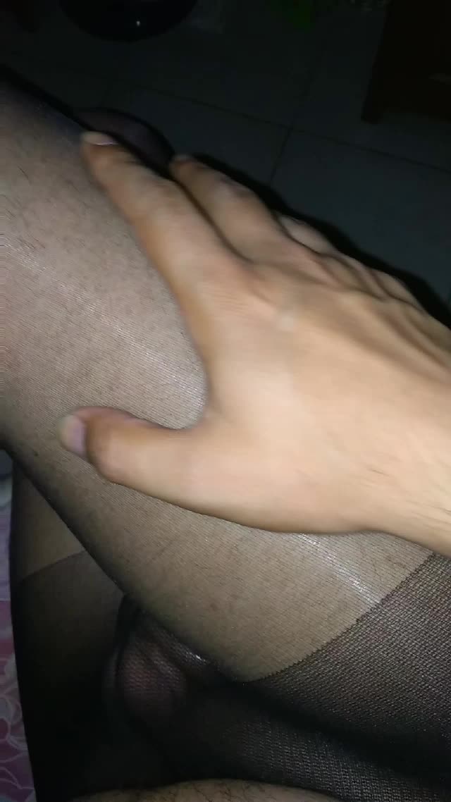 Fondle my nylon covered assets