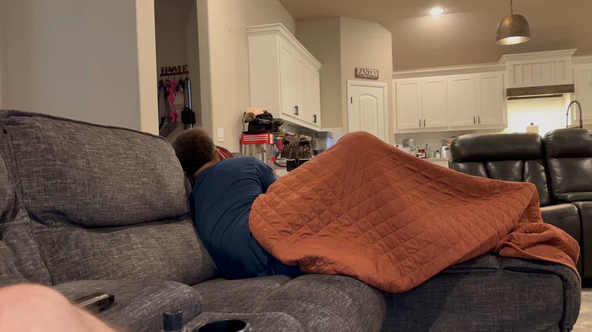 When my wife's regular BULL stops by the house this is what usually happens!