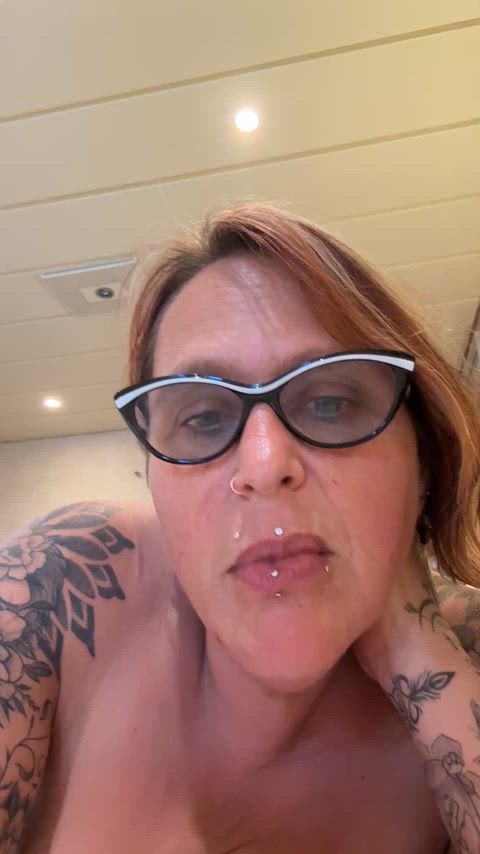 RichardBustanut hopefully this is what your looking for.  Deep throating that causes your stomach to spasm. Real guy or dildo, doesn't matter