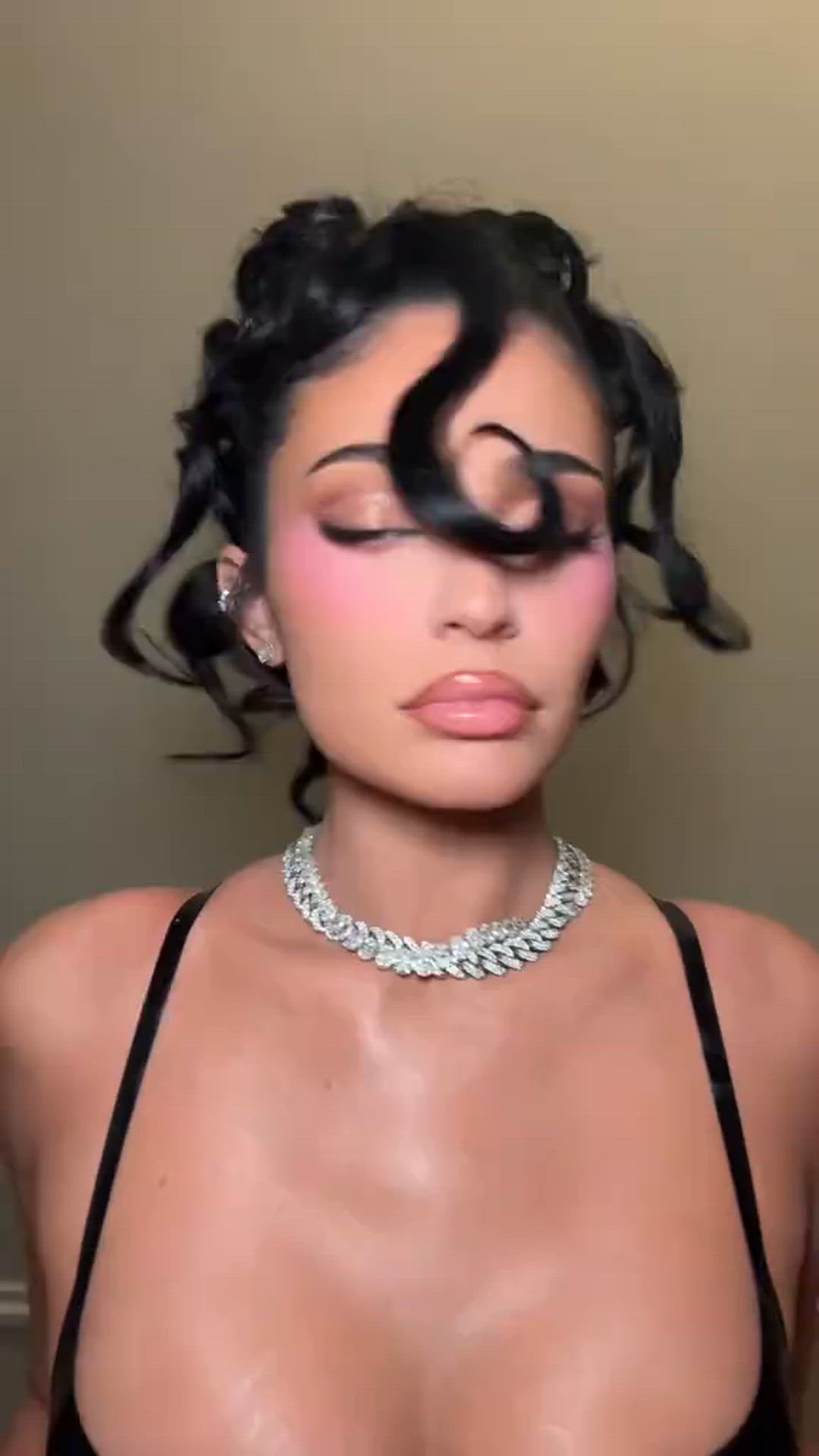 Kylie in black outfit - TikTok October 2025