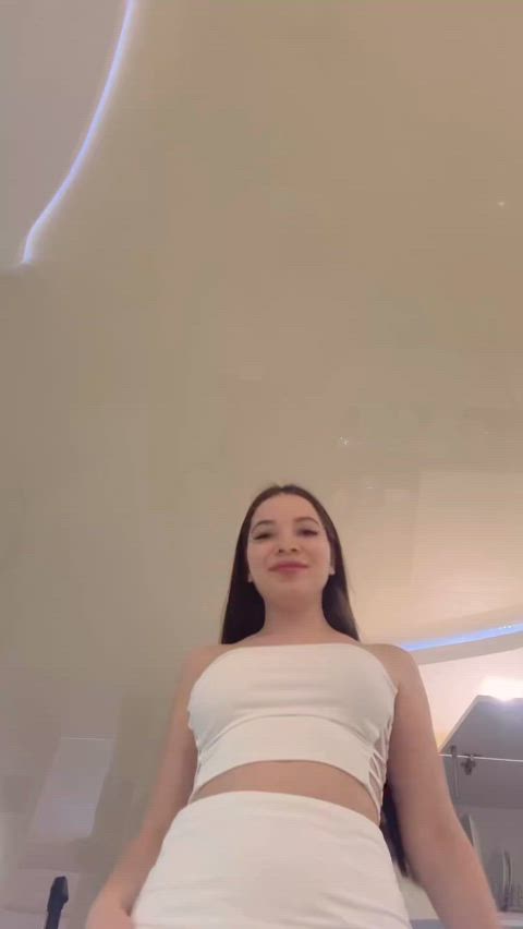 Do you like it when I wear white thongs