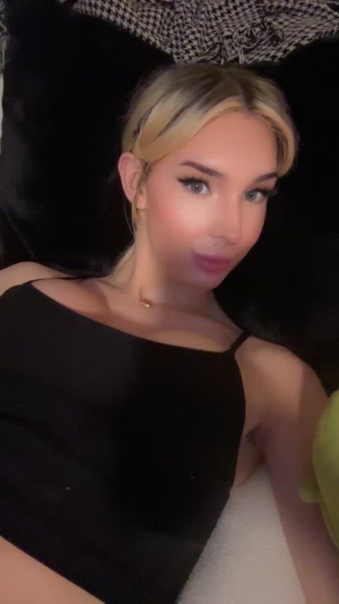 Which one of your holes will you let my cock slide into?