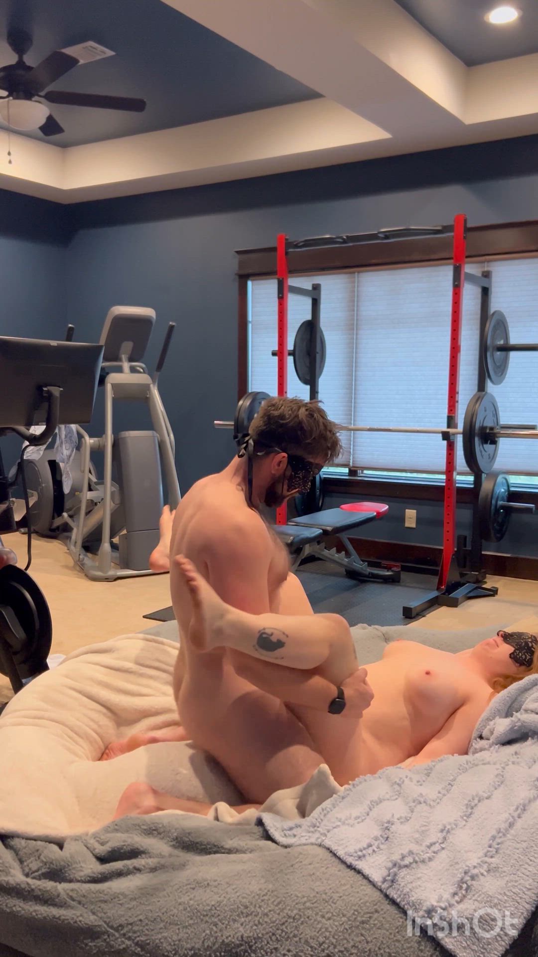 Our workout got rough