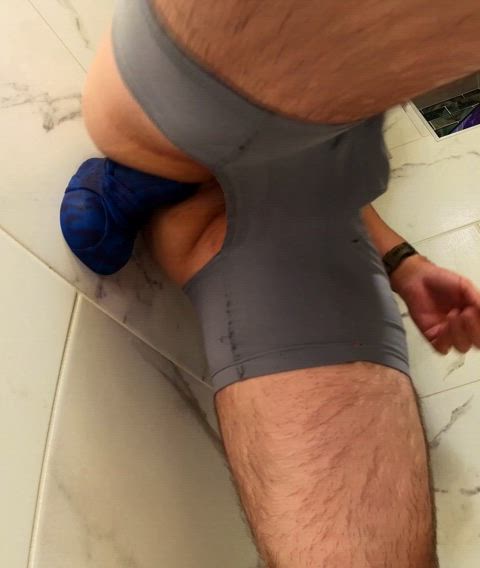 Suction cups make for the best shower sex. I love being able to show you my hole as I slam my ass back against the wall.